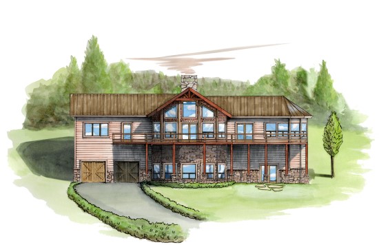 Longbow Lodge - Natural Element Homes